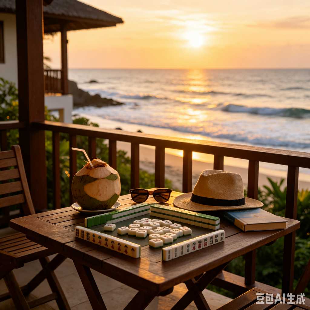 vacation leisure mahjong tiles