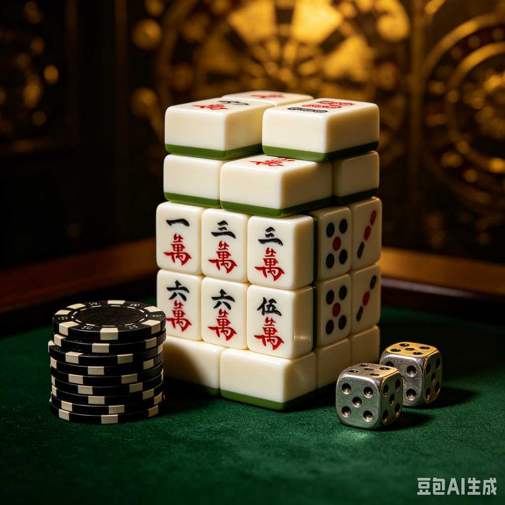 transparent acrylic mahjong set